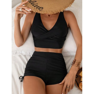 Sexy Tie Straps Bikini Swimsuit