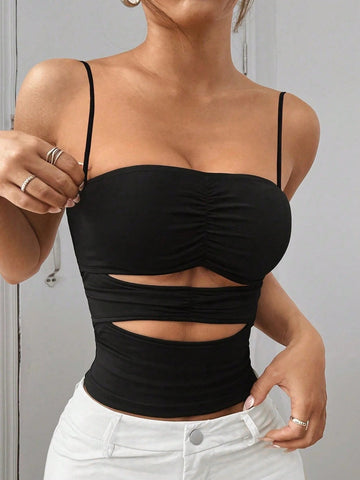 Sexy Hollow Out Camisole Top
