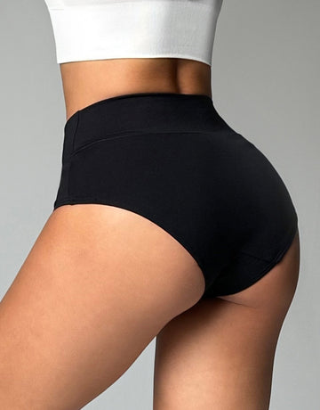 Cross-waist Hip-lifting Yoga Shorts