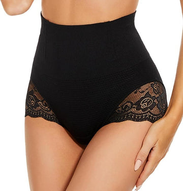 Lace High Waisted Sculpting Tummy Control Butt Lifter Shorts