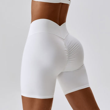 BREEHER Women's Fitness Butt-Lifting Seamless Yoga Shorts
