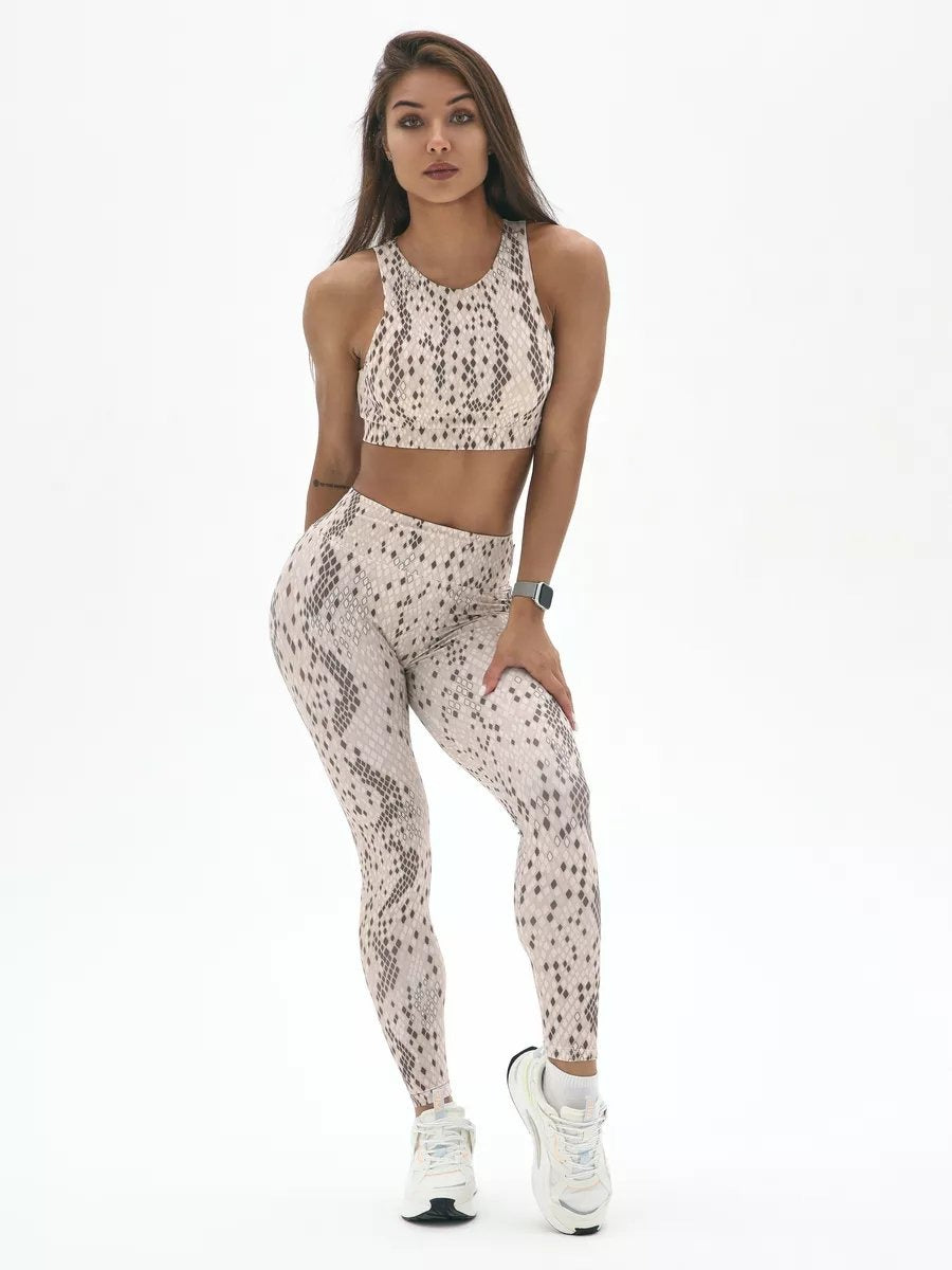 Sexy Geometry Hip-Lifting Yoga Leggings
