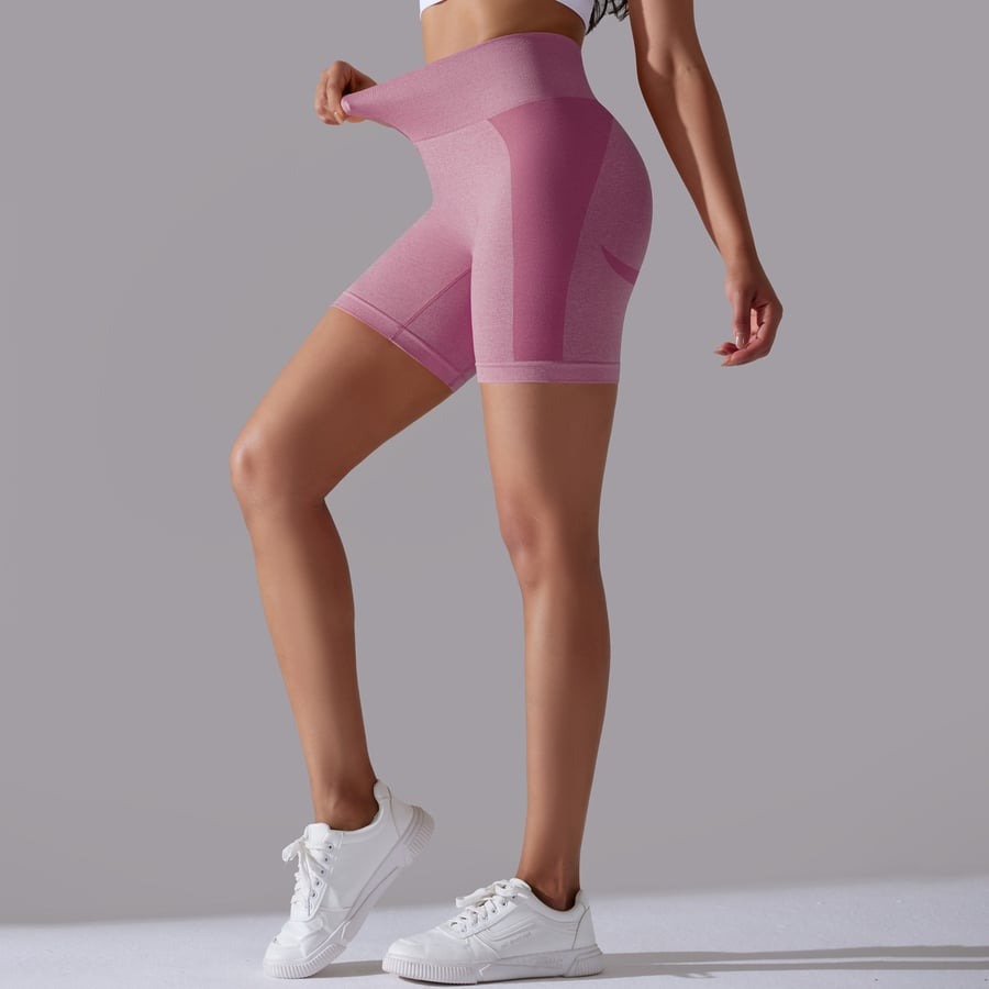 Smile Peach Hip Lifting Yoga Shorts