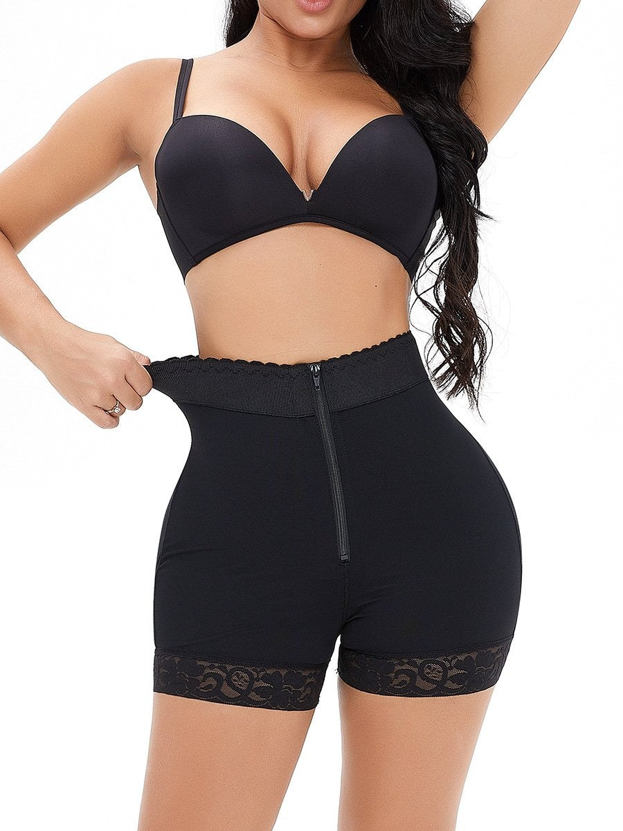 High Waisted Tummy Control Waist Slimming Shaping Shorts