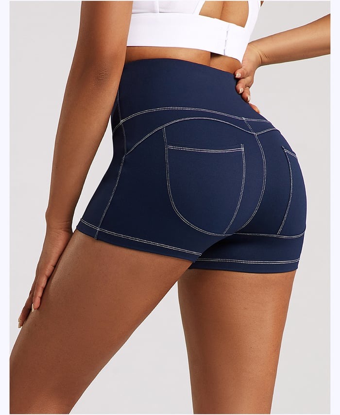 Female Sexy Denim Pocket Quick-dry Shorts
