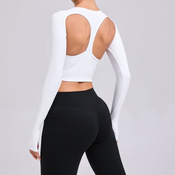 Sexy Backless Cutout Tops