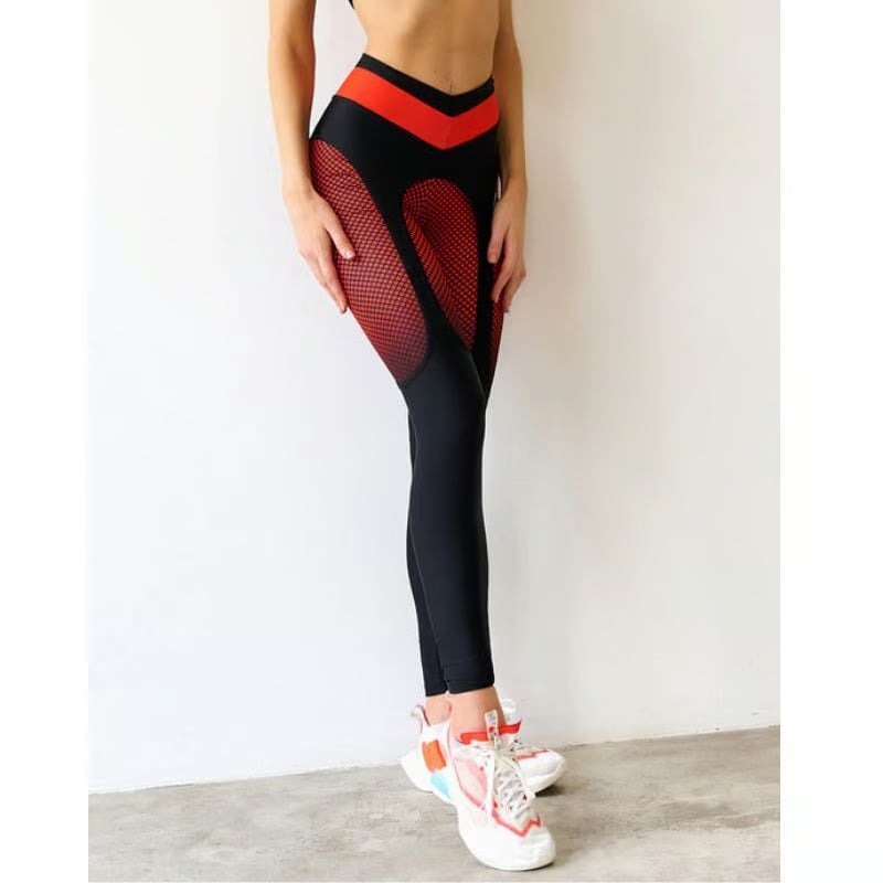 BREEHER High Waisted Printed Butt Lifting Leggings