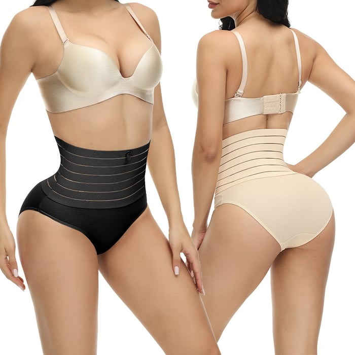 Seamless Tummy Control High-Waisted Booty Lift Shaper Shorts