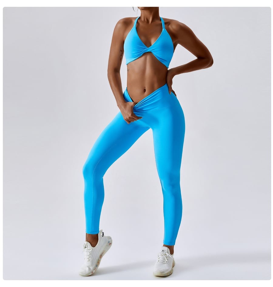 BREEHER Skin Like Seamless Hip Lifting Leggings
