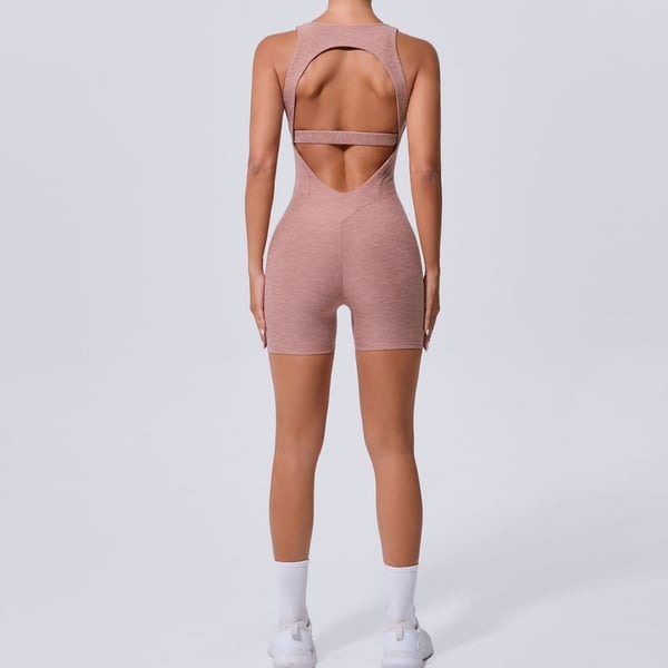 Seamless One-piece Fitness Sports Yoga Jumpsuit