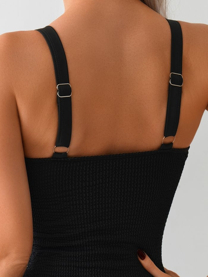 Black Sexy Classic Onepiece Swimsuit