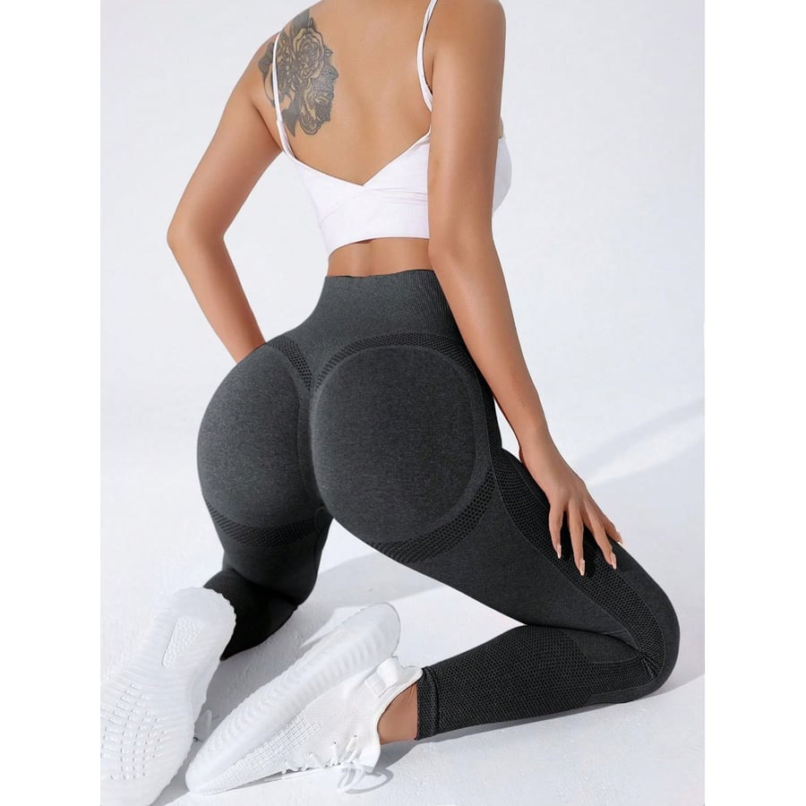 BREEHER Women's Fitness High Waist Hip Lifting Leggings