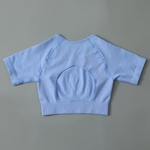 BREEHER Cut Out Shorts Sleeves Tops
