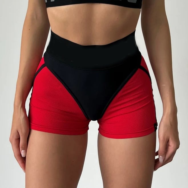 BREEHER Mesh Stitch Sports Shorts