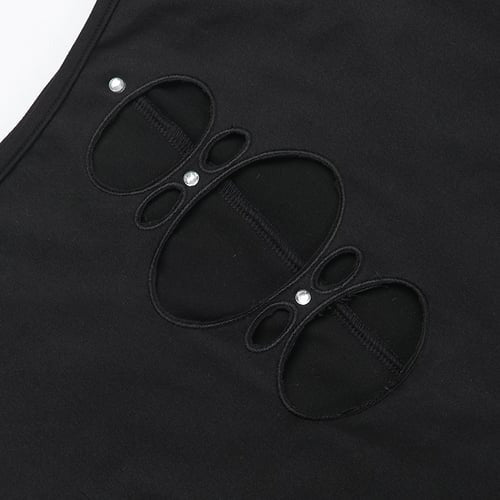 Sexy Hollow One-shoulder Long-sleeved Jumpsuit