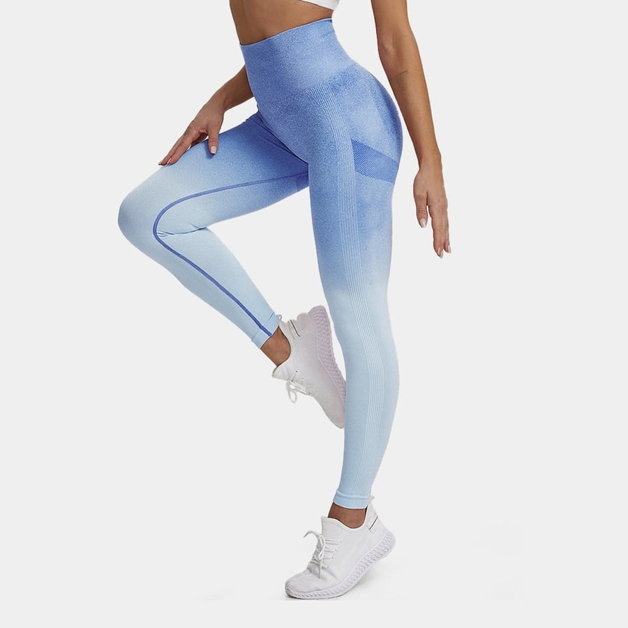 BREEHER Gradient Color Hip Lifting Leggings