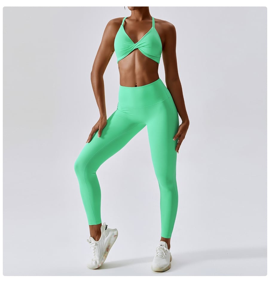 BREEHER Skin Like Seamless Hip Lifting Leggings