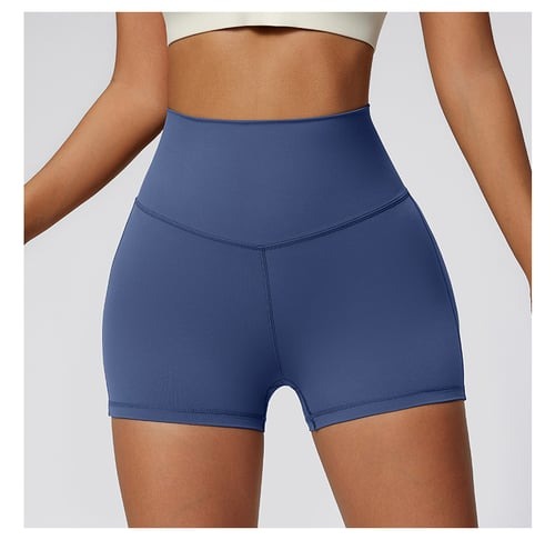 Hollow Cross Back Hip-Lifting Yoga Shorts