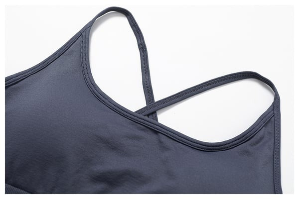 BREEHER Cross Straps Back Quick Drying Sports Bras