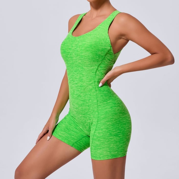 Seamless One-piece Fitness Sports Yoga Jumpsuit
