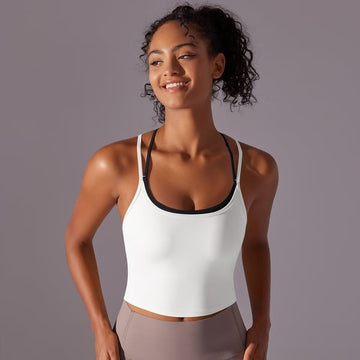 BREEHER Non-marking Backless Fitness Tank Top