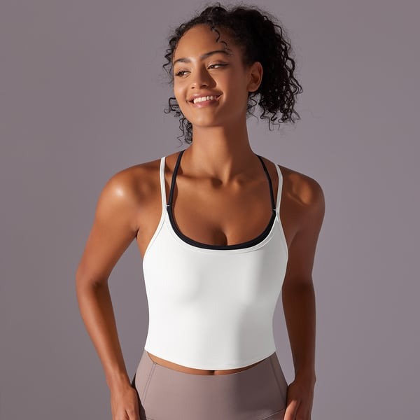 BREEHER Non-marking Backless Fitness Tank Top