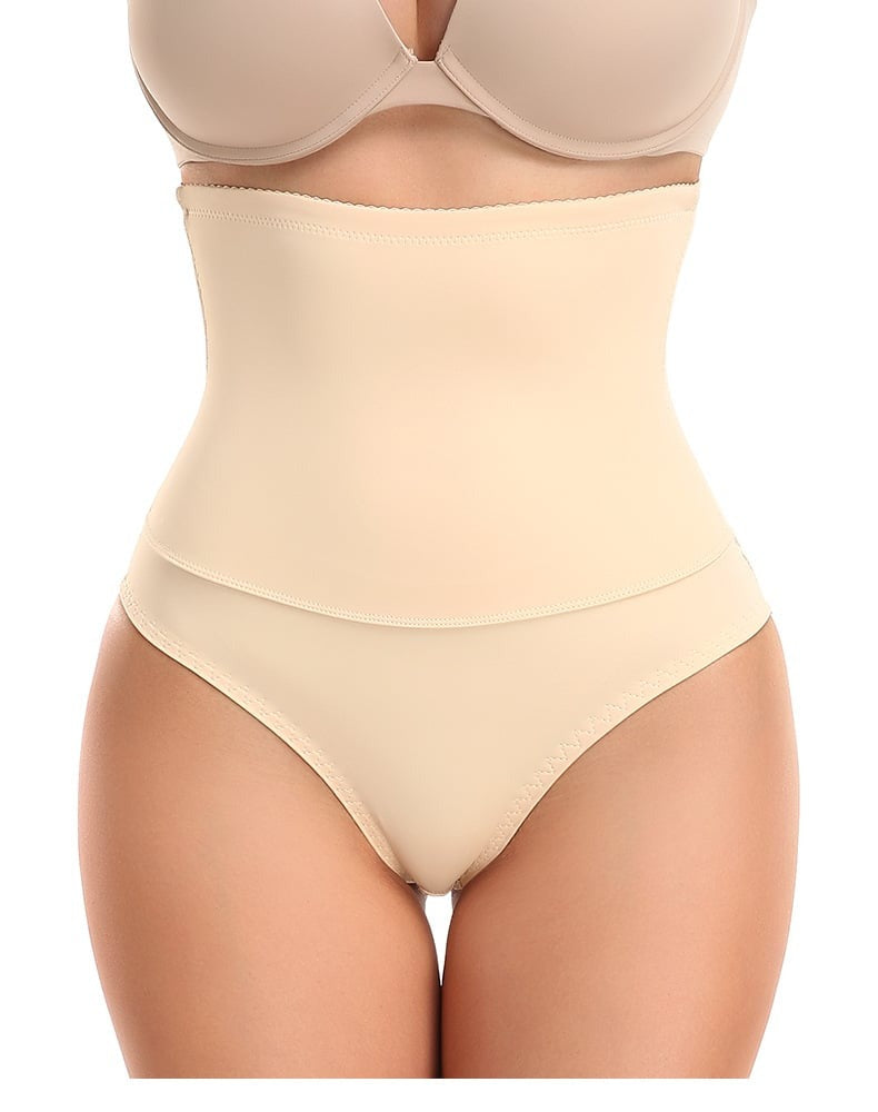 Lace Tummy Control High-Waisted Booty Lift Shaper Shorts