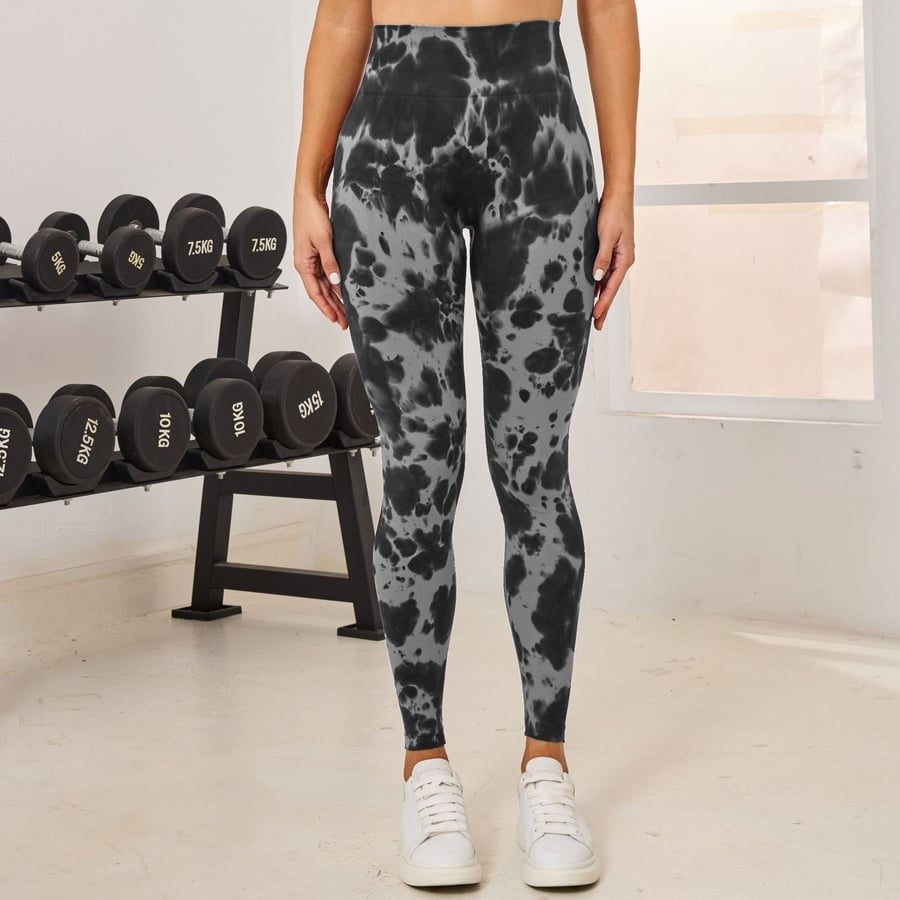 Gradient High Waist Shaping Hip Lifting Leggings