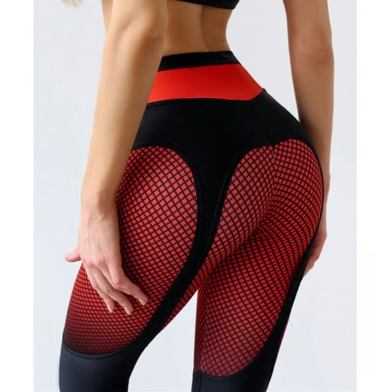 BREEHER High Waisted Printed Butt Lifting Leggings