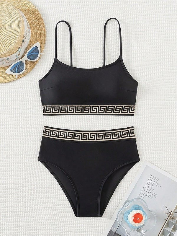 Classical Black Bikini Swimsuit