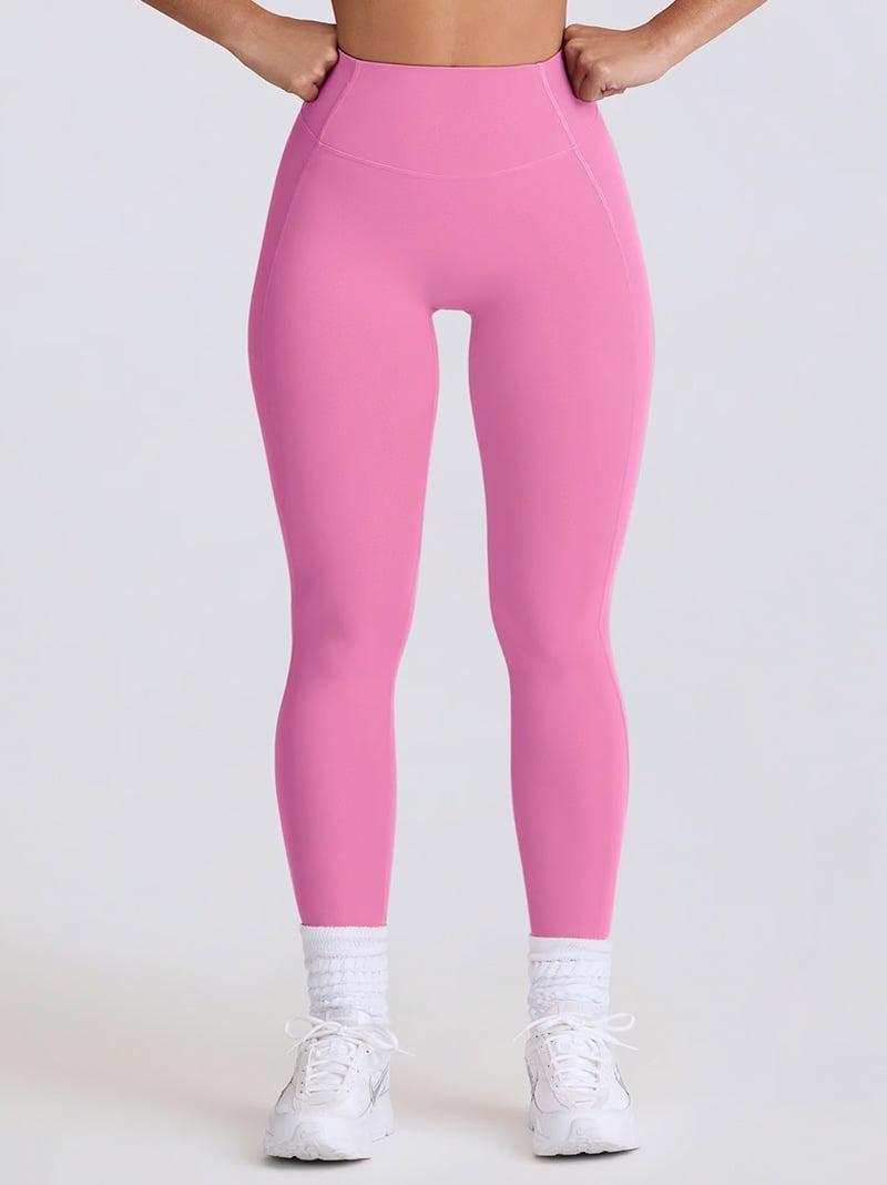 Love Peach Seamless Tight Hip-Lifting Yoga Leggings