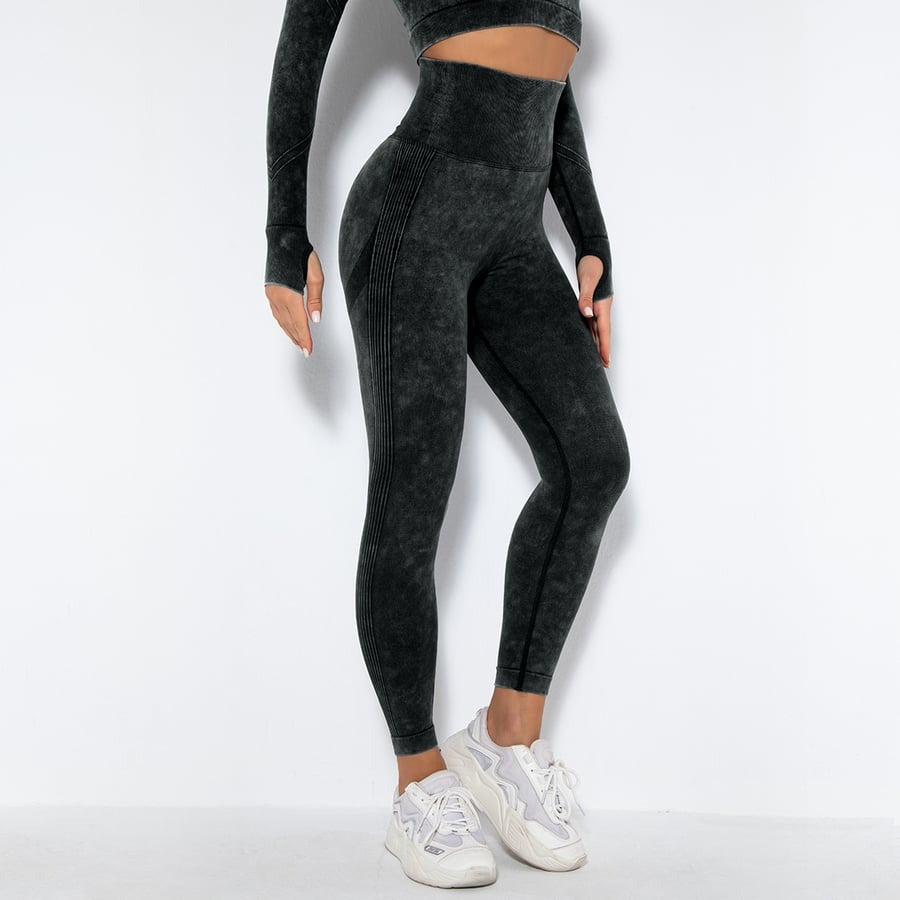 BREEHER Seamless knit Lifts Hips Dries Quickly Leggings