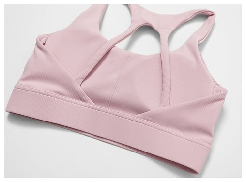 BREEHER U Neck Cross Straps Quick Drying Sports Bras