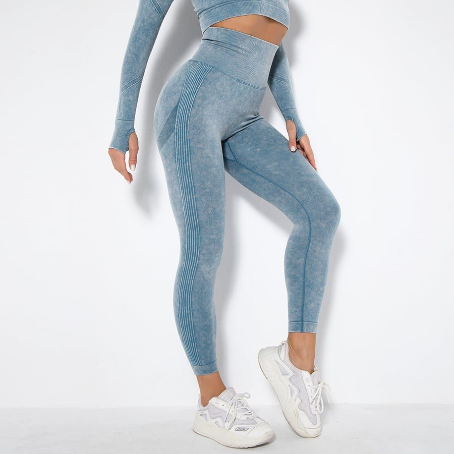 BREEHER Seamless knit Lifts Hips Dries Quickly Leggings