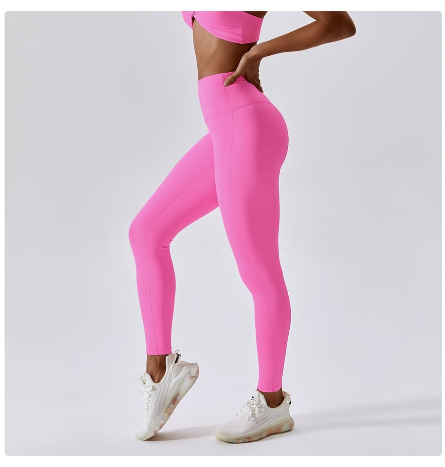 BREEHER Skin Like Seamless Hip Lifting Leggings