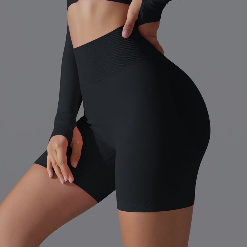 BREEHER High Waist Hip-lifting Seamless Shorts