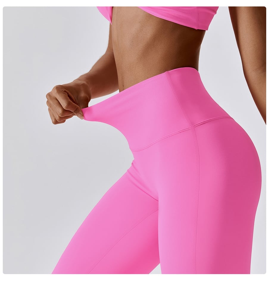 BREEHER Skin Like Seamless Hip Lifting Leggings