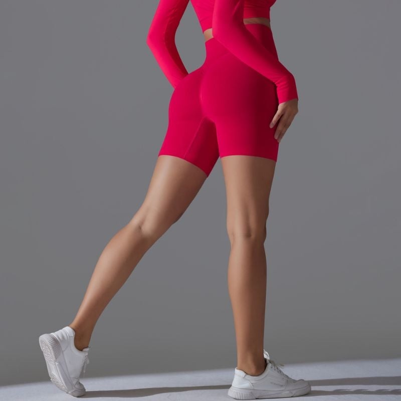 BREEHER High Waist Hip-lifting Seamless Shorts