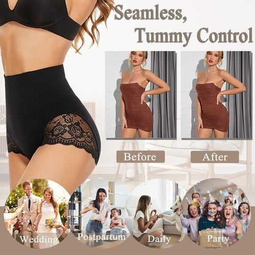 Lace High Waisted Sculpting Tummy Control Butt Lifter Shorts