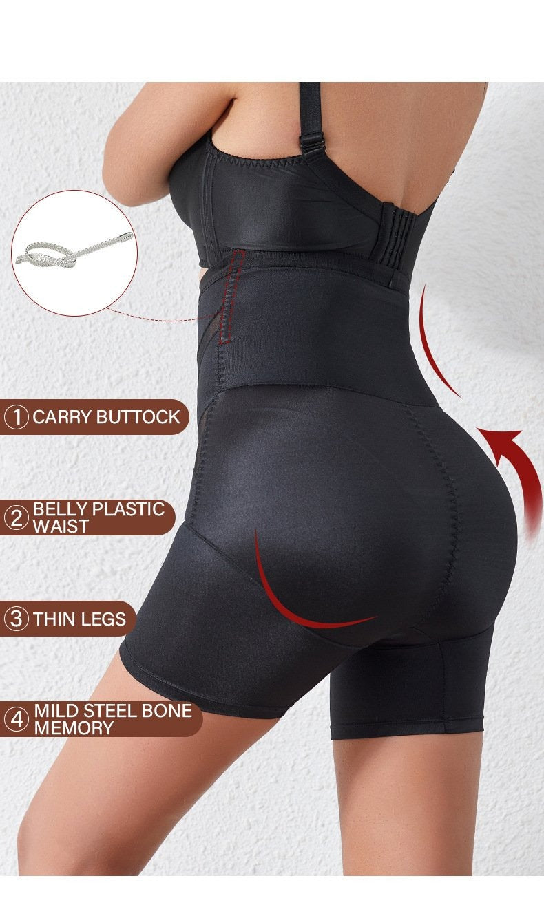 Crossover Bandage High Waist Hip-Lifting Shorts