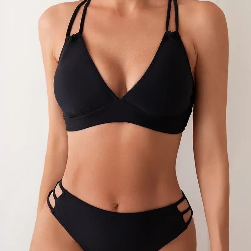 Sexy Black Bikini Swimsuit