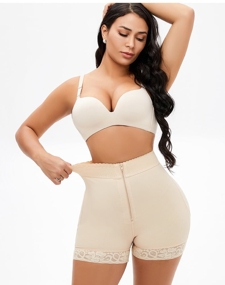 High Waisted Tummy Control Waist Slimming Shaping Shorts