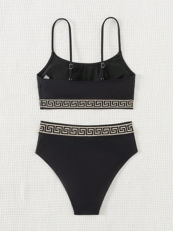 Classical Black Bikini Swimsuit