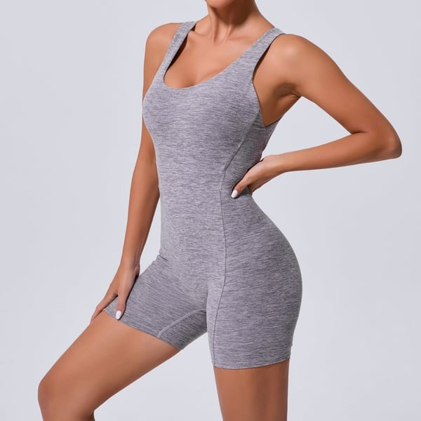 Seamless One-piece Fitness Sports Yoga Jumpsuit