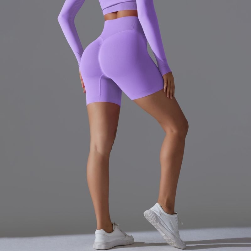 BREEHER High Waist Hip-lifting Seamless Shorts