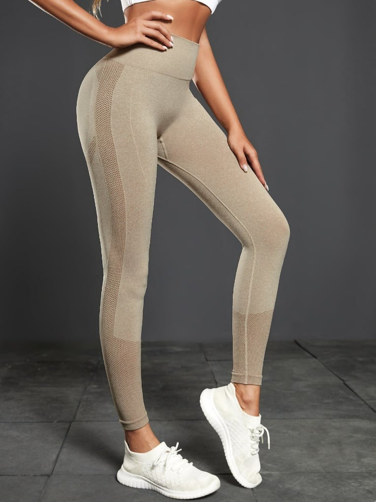 BREEHER Women's Fitness High Waist Hip Lifting Leggings