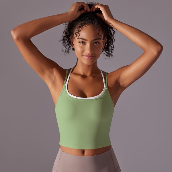 BREEHER Non-marking Backless Fitness Tank Top