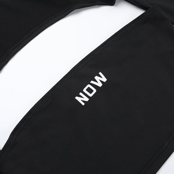 Sexy Hollow Long-sleeved Cropped Top Leggings Yoga Set