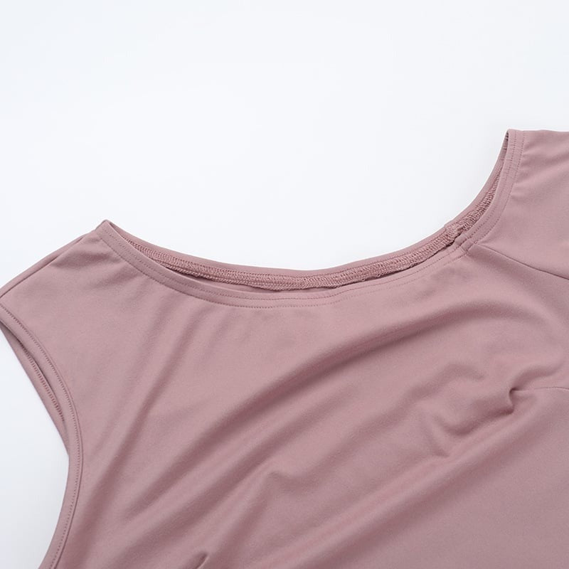 Sexy Off-shoulder Cropped Top & Gathered Shorts Yoga Set