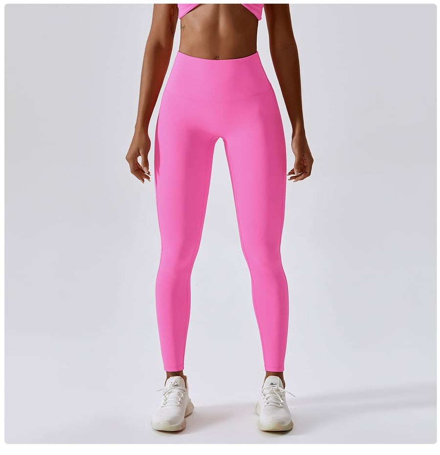 BREEHER Skin Like Seamless Hip Lifting Leggings